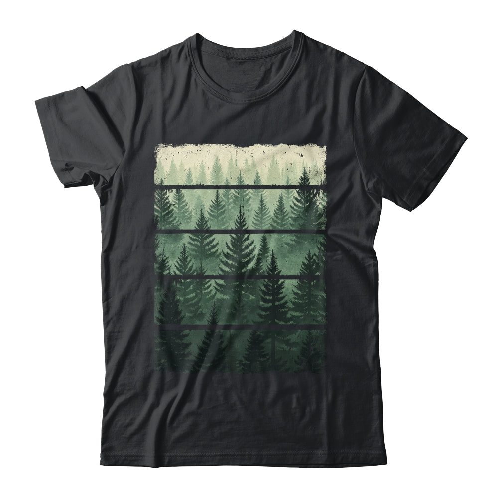 Outdoor Wildlife Nature Forest Trees Vintage Forest Lover Shirt & Hoodie | siriusteestore