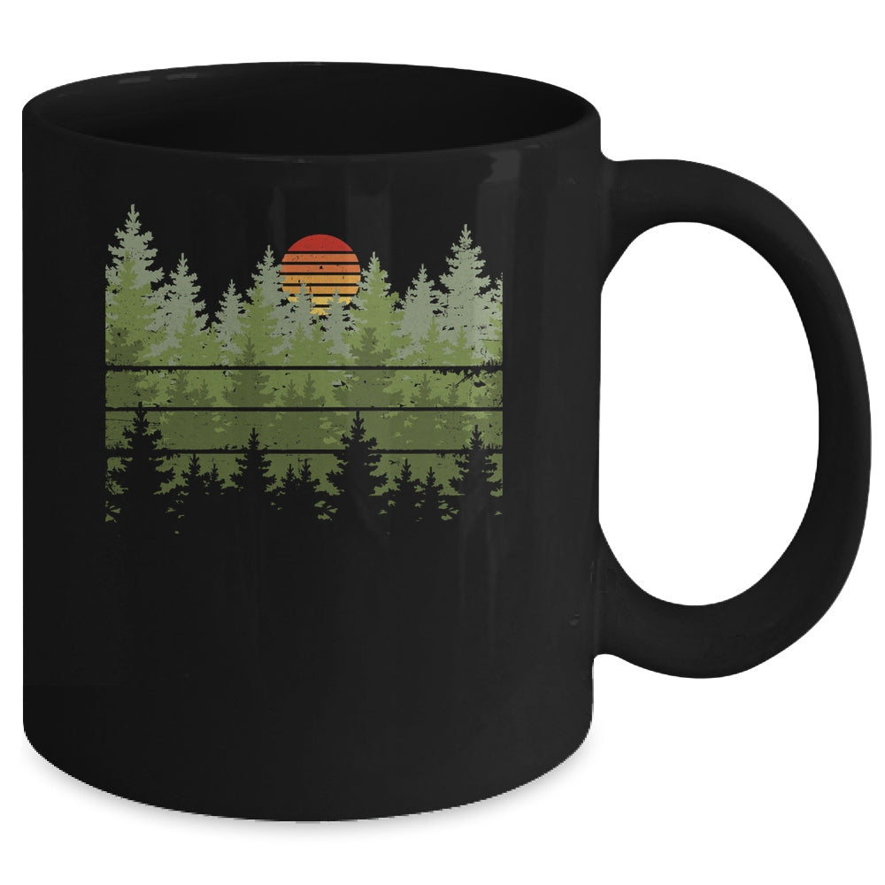 Outdoor Wildlife Nature Forest Trees Wildlife Nature Vintage Mug | siriusteestore