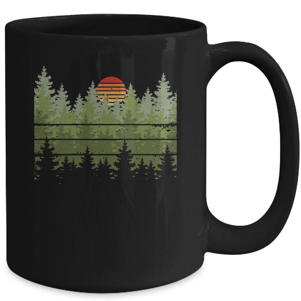 Outdoor Wildlife Nature Forest Trees Wildlife Nature Vintage Mug | siriusteestore