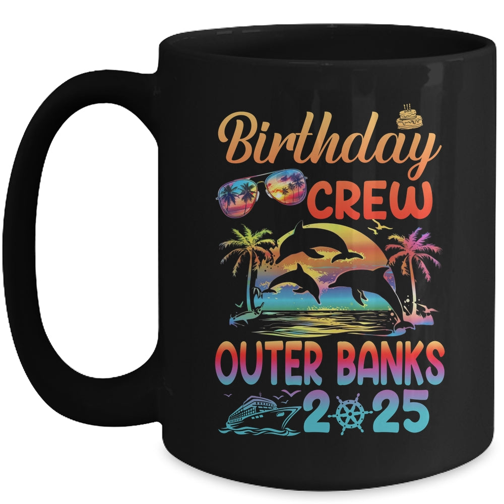 Outer Banks Birthday Trip Vacation 2025 Matching Group Mug | siriusteestore