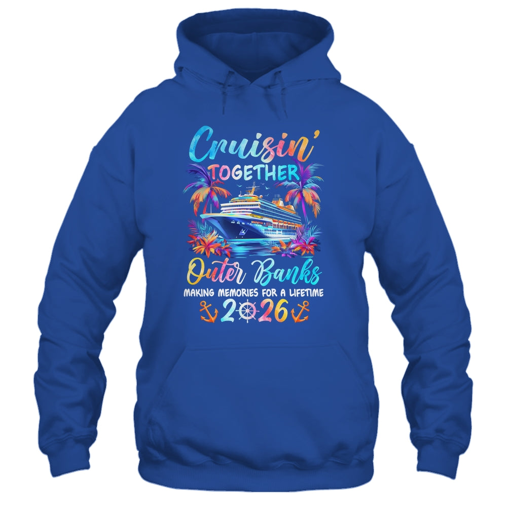 Outer Banks Cruise 2026 Family Cruisin' Vacation Together Shirt & Tank Top | siriusteestore
