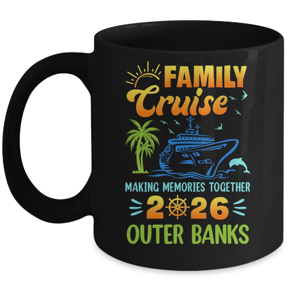 Outer Banks Cruise 2026 Family Friends Group Vacation Matching Mug | siriusteestore