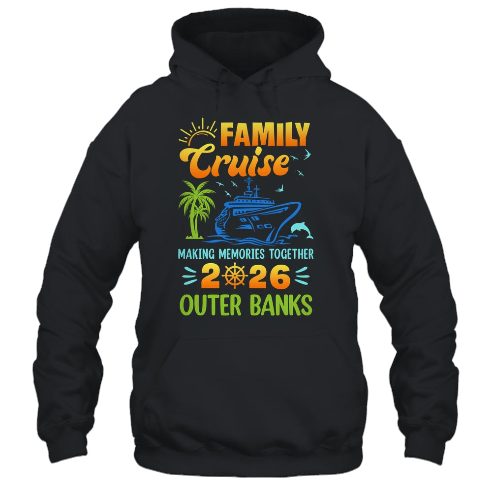 Outer Banks Cruise 2026 Family Friends Group Vacation Matching Shirt & Tank Top | siriusteestore