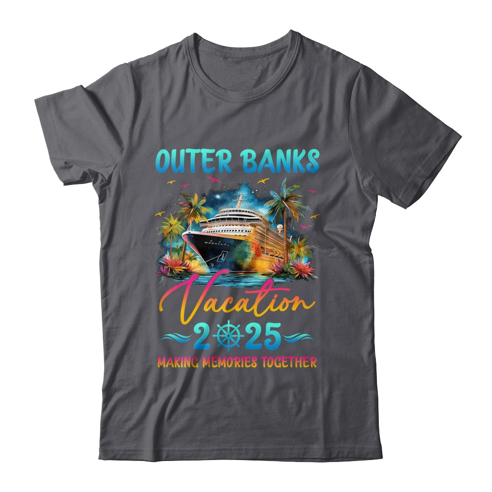 Outer Banks Family Vacation 2025 Matching Group Summer Shirt & Tank Top | siriusteestore