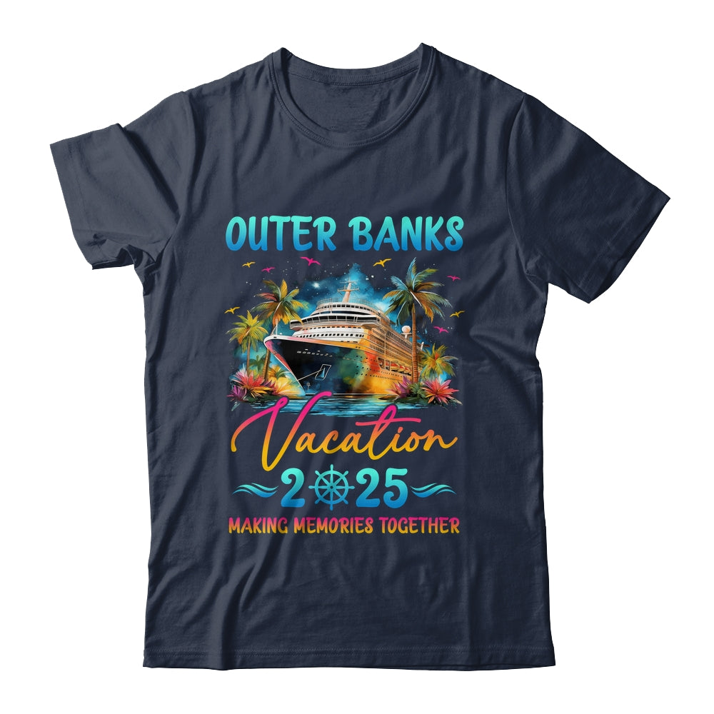 Outer Banks Family Vacation 2025 Matching Group Summer Shirt & Tank Top | siriusteestore