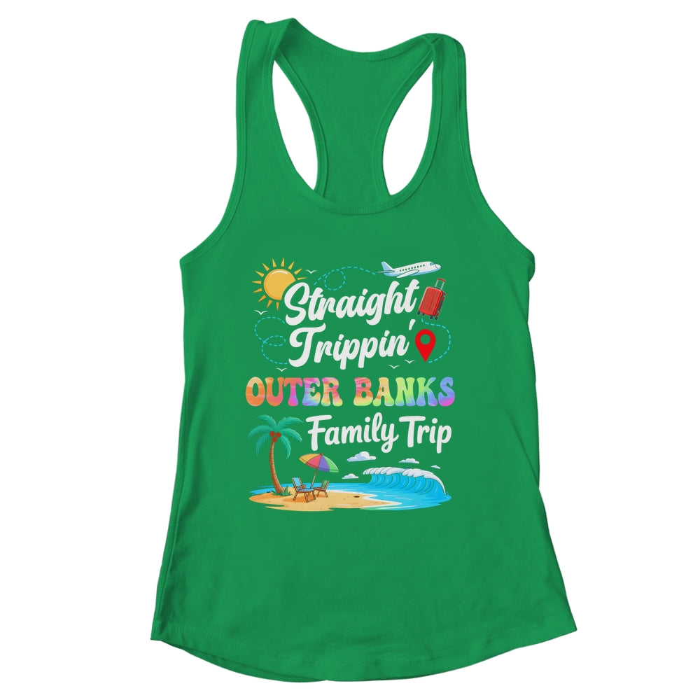 Outer Banks Family Vacation 2025 Straight Trippin Trip Shirt & Tank Top | siriusteestore