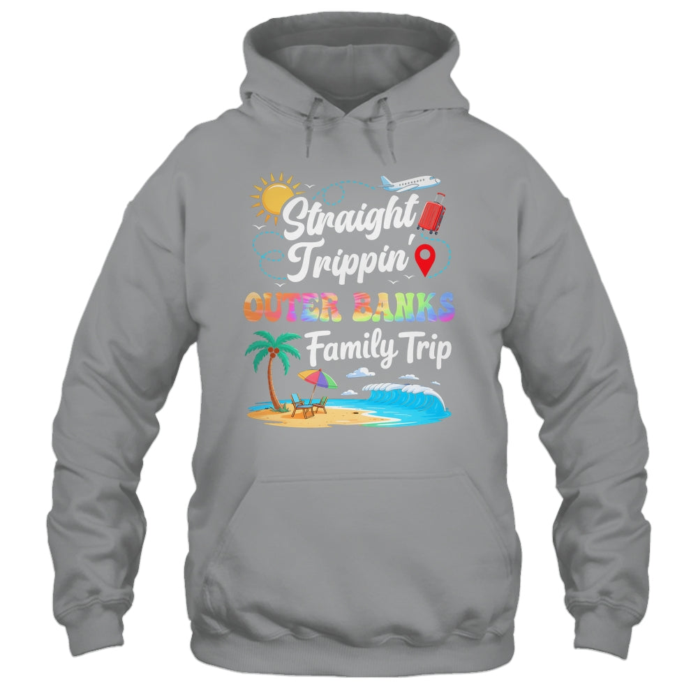 Outer Banks Family Vacation 2025 Straight Trippin Trip Shirt & Tank Top | siriusteestore