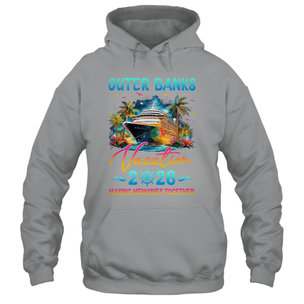 Outer Banks Family Vacation 2026 Matching Group Summer Shirt & Tank Top | siriusteestore