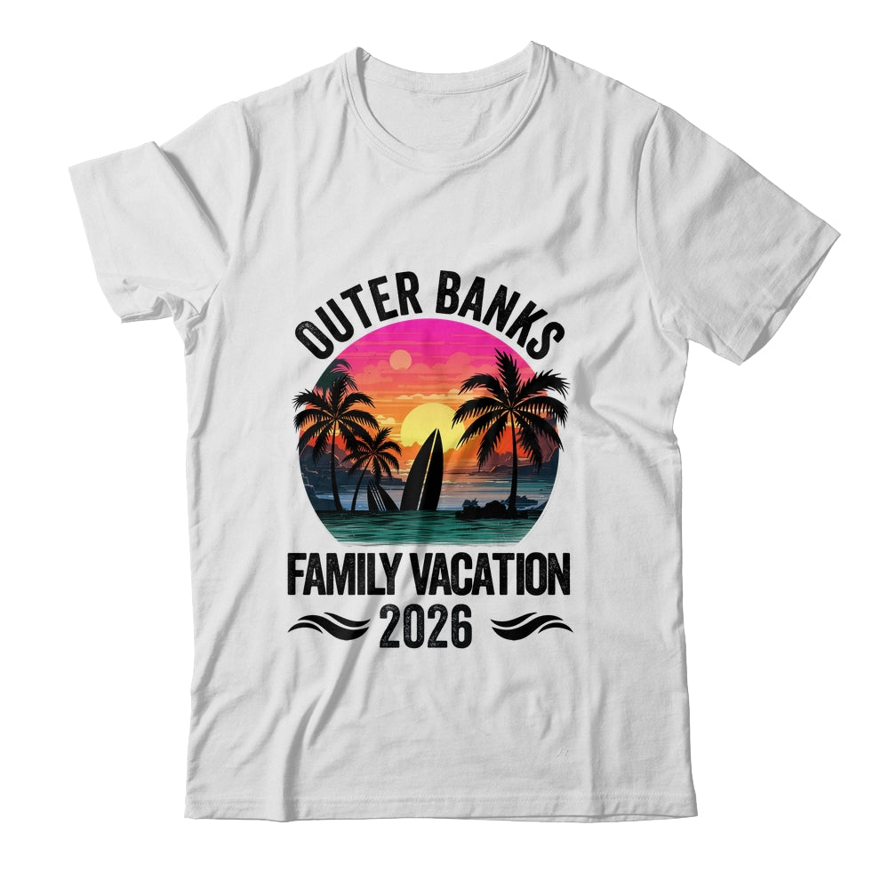 Outer Banks Family Vacation 2026 Matching Outfits Beach Summer Shirt & Tank Top | siriusteestore