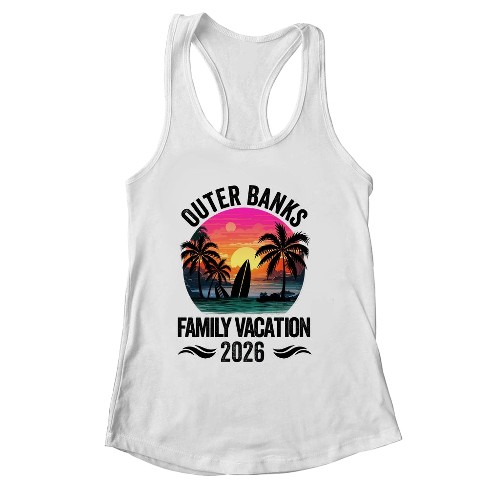Outer Banks Family Vacation 2026 Matching Outfits Beach Summer Shirt & Tank Top | siriusteestore