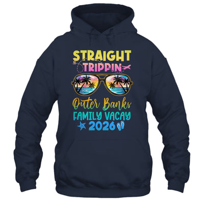 Outer Banks Family Vacay Vacation 2026 Straight Trippin Shirt & Tank Top | siriusteestore