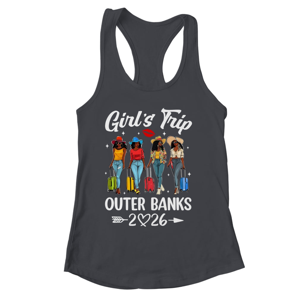 Outer Banks Girls Trip 2026 Birthday Squad Women Vacation Shirt & Tank Top | siriusteestore