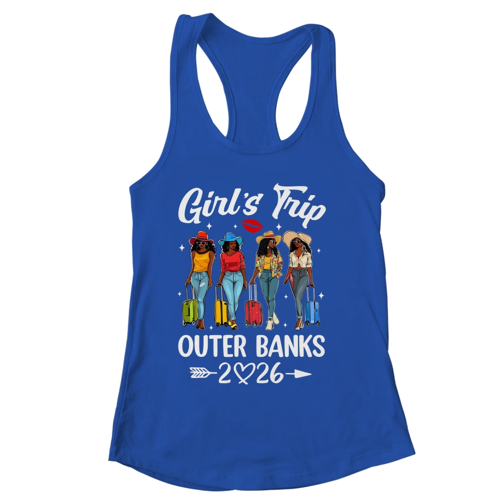 Outer Banks Girls Trip 2026 Birthday Squad Women Vacation Shirt & Tank Top | siriusteestore