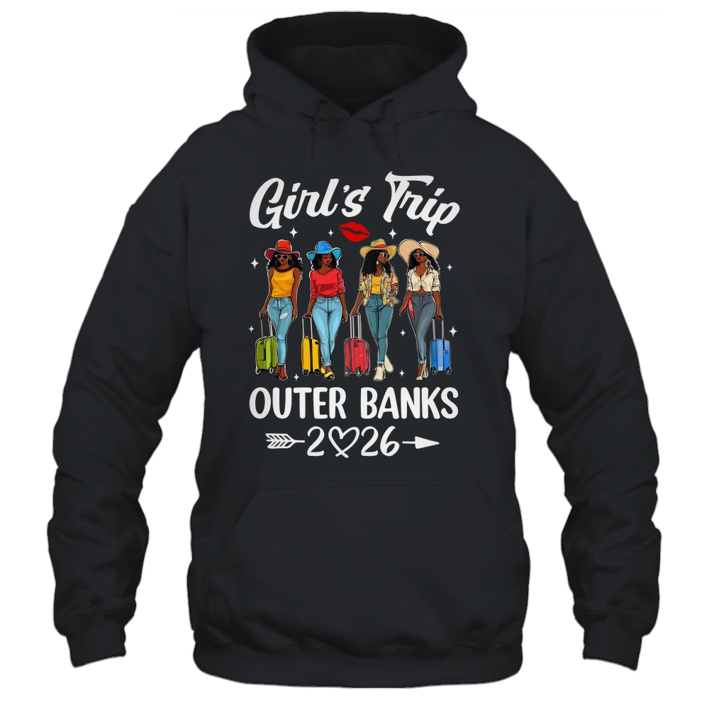 Outer Banks Girls Trip 2026 Birthday Squad Women Vacation Shirt & Tank Top | siriusteestore