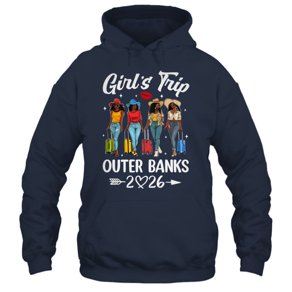 Outer Banks Girls Trip 2026 Birthday Squad Women Vacation Shirt & Tank Top | siriusteestore