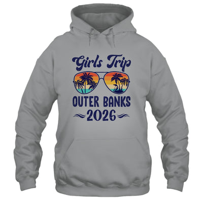 Outer Banks Girls Trip Beach Vacation 2026 Matching Group Shirt & Tank Top | siriusteestore