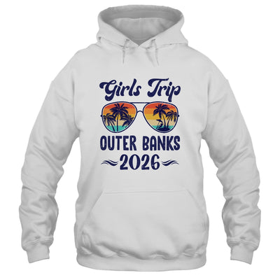 Outer Banks Girls Trip Beach Vacation 2026 Matching Group Shirt & Tank Top | siriusteestore