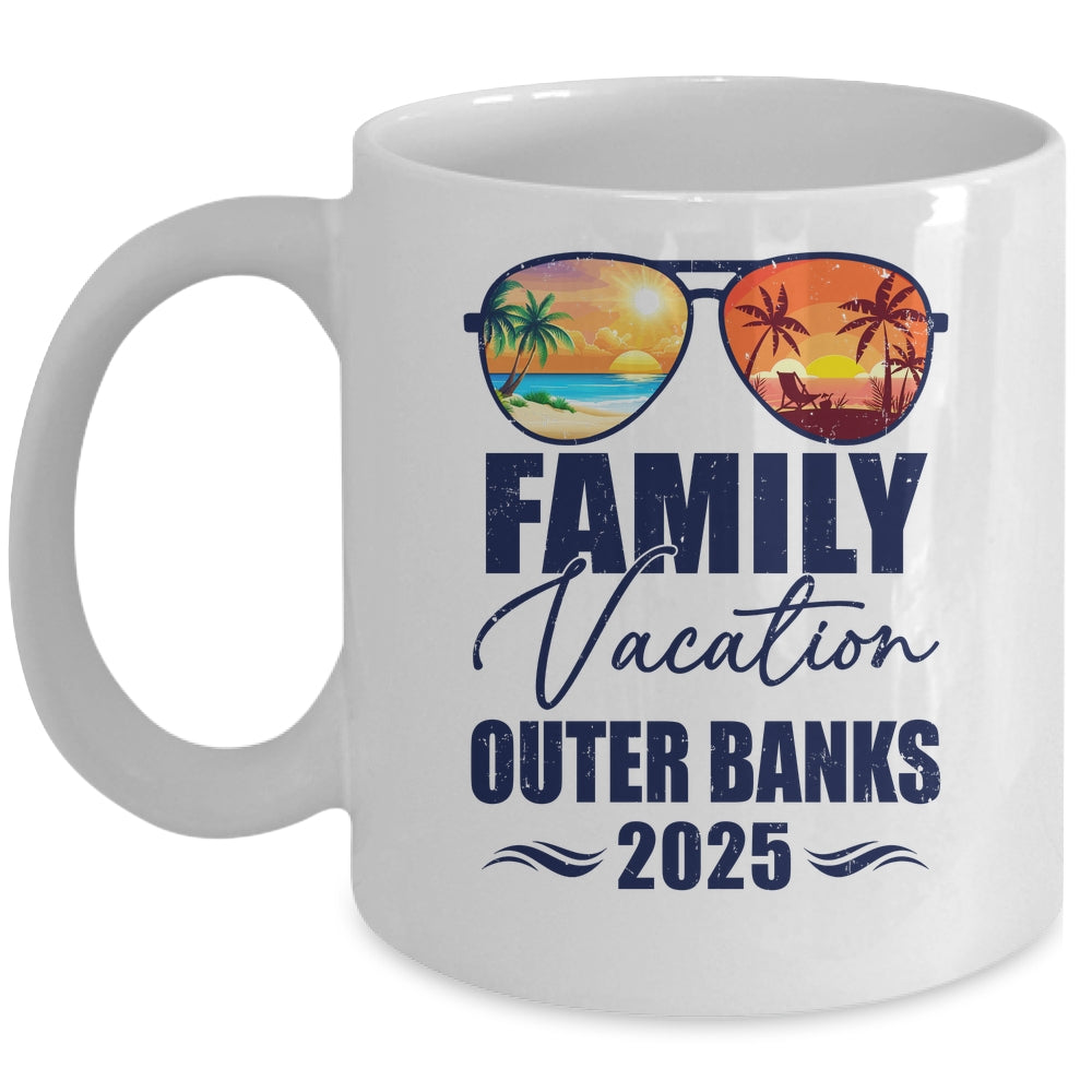 Outer Banks Matching Family Vacation 2025 Making Memories Mug | siriusteestore