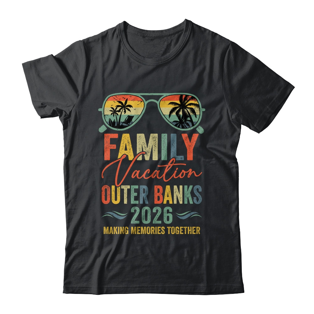Outer Banks Vacation 2026 Matching Family Group Summer Shirt & Tank Top | siriusteestore