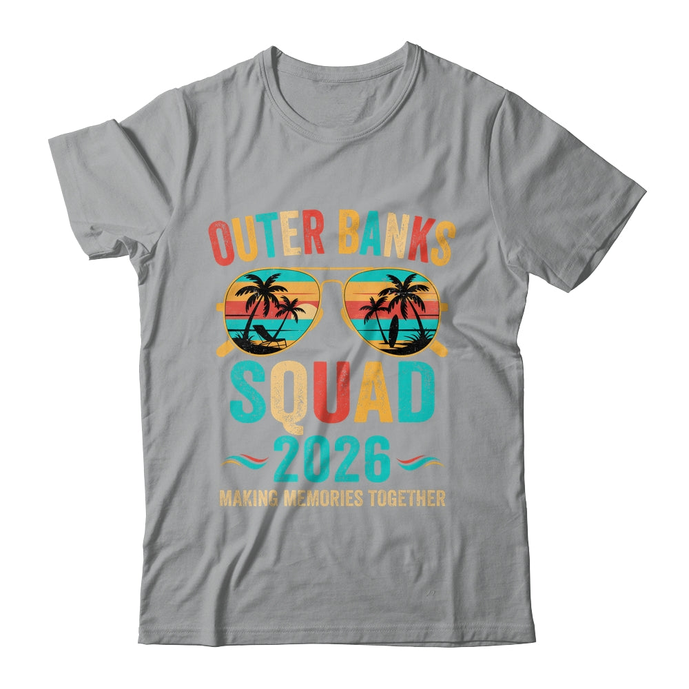 Outer Banks Vacation Squad 2026 Family Matching Vintage Shirt & Tank Top | siriusteestore