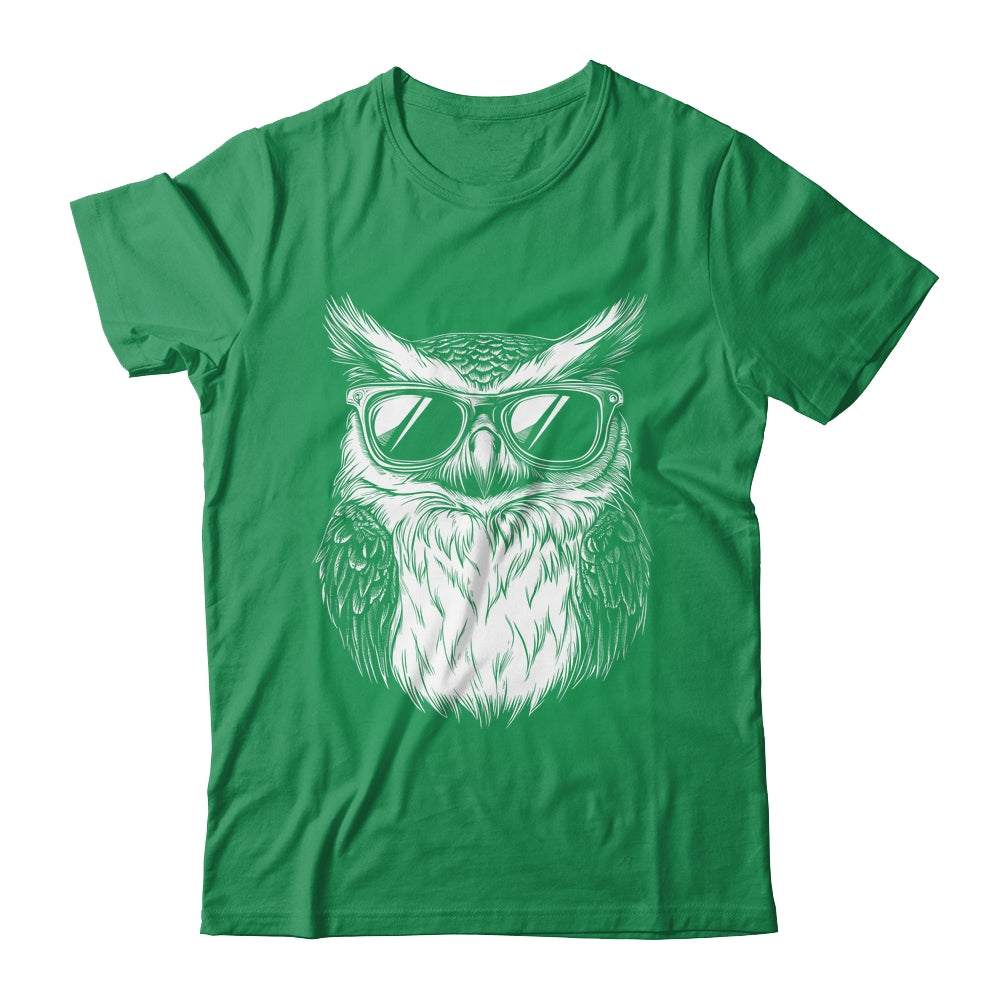 Owl Sunglasses Graphic Funny Owl Lover Men Women Kids Shirt & Hoodie | siriusteestore