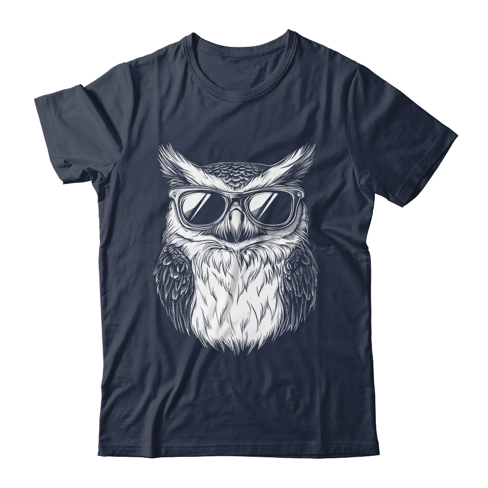 Owl Sunglasses Graphic Funny Owl Lover Men Women Kids Shirt & Hoodie | siriusteestore