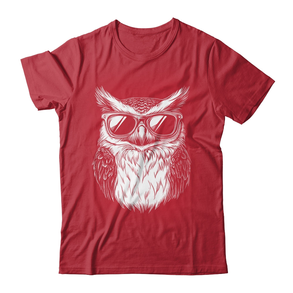 Owl Sunglasses Graphic Funny Owl Lover Men Women Kids Shirt & Hoodie | siriusteestore