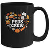 PEDS Crew Nurse Fall Heart Pediatric Pumpkin Thanksgiving Mug | siriusteestore