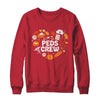 PEDS Crew Nurse Fall Heart Pediatric Pumpkin Thanksgiving Shirt & Sweatshirt | siriusteestore