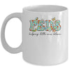 PEDS Helping Little Ones Bloom Work Pediatrics Nurse Spring Mug | siriusteestore