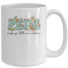 PEDS Helping Little Ones Bloom Work Pediatrics Nurse Spring Mug | siriusteestore