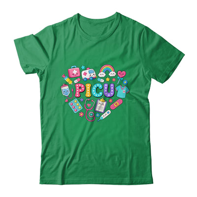 PICU Nurse Stuff Retro Pediatric Nurse ICU Peds Nursing Shirt & Hoodie | siriusteestore