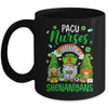 Pacu Nurse LOVE Shenanigans St Patricks Day Gnomes Shamrock Mug | siriusteestore