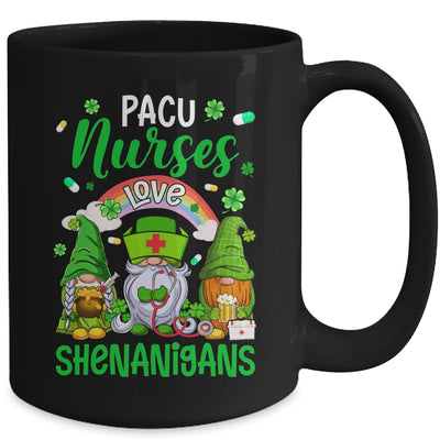 Pacu Nurse LOVE Shenanigans St Patricks Day Gnomes Shamrock Mug | siriusteestore