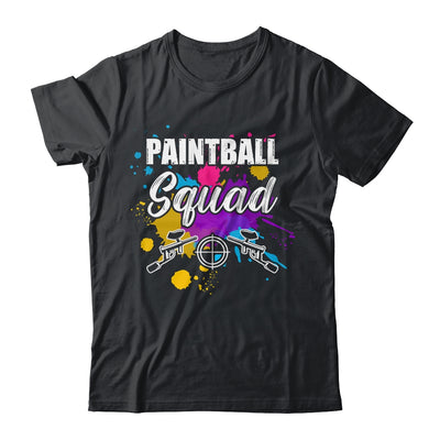 Paintball Squad Matching Birthday Party Family Team Game Shirt & Tank Top | siriusteestore