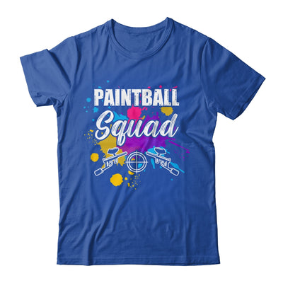 Paintball Squad Matching Birthday Party Family Team Game Shirt & Tank Top | siriusteestore