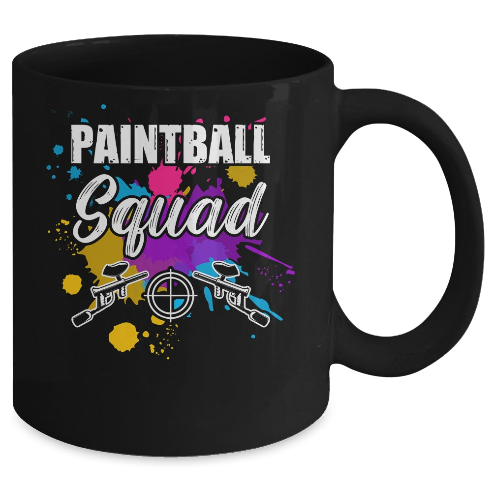 Paintball Squad Matching Birthday Party Family Team Game Mug | siriusteestore