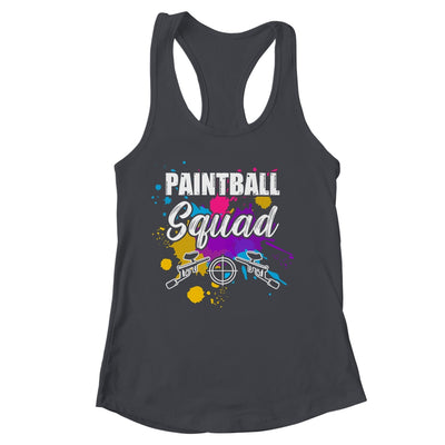Paintball Squad Matching Birthday Party Family Team Game Shirt & Tank Top | siriusteestore