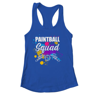 Paintball Squad Matching Birthday Party Family Team Game Shirt & Tank Top | siriusteestore