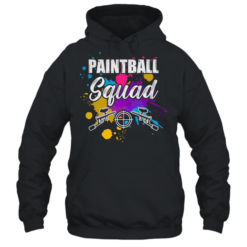 Paintball Squad Matching Birthday Party Family Team Game Shirt & Tank Top | siriusteestore