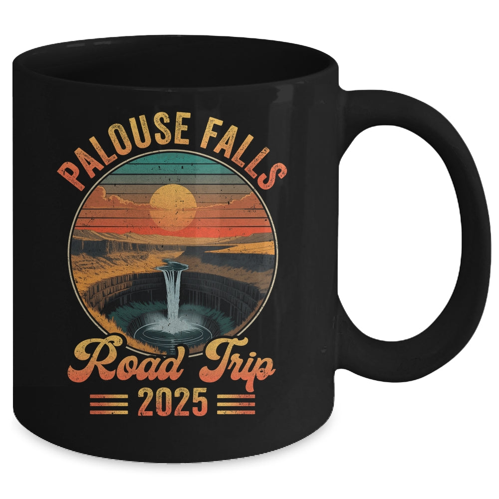 Palouse Falls Road Trip 2025 Summer Vacation Family Matching Mug | siriusteestore