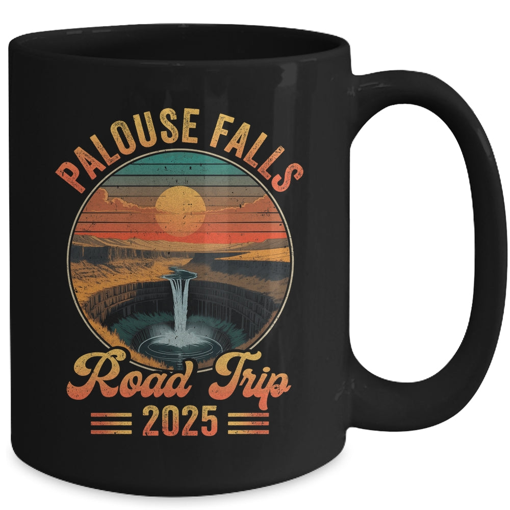 Palouse Falls Road Trip 2025 Summer Vacation Family Matching Mug | siriusteestore