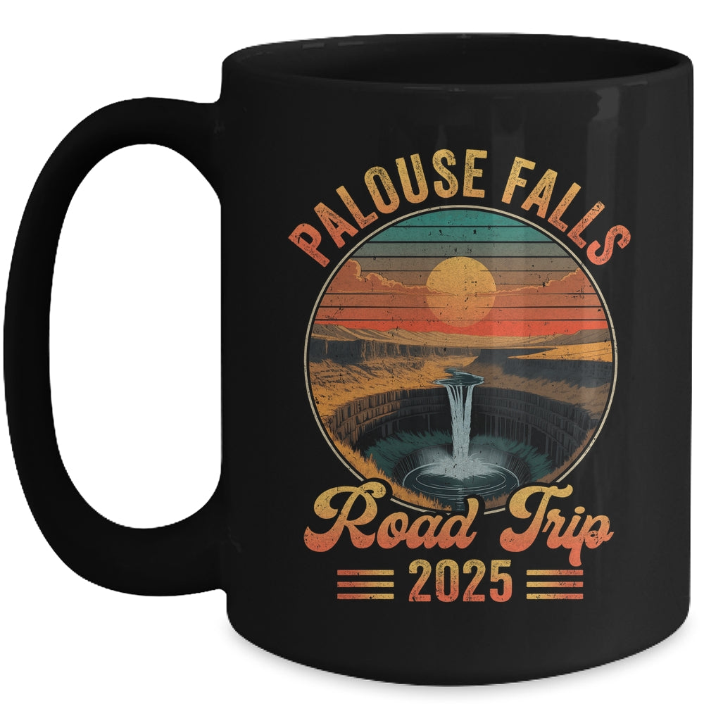 Palouse Falls Road Trip 2025 Summer Vacation Family Matching Mug | siriusteestore