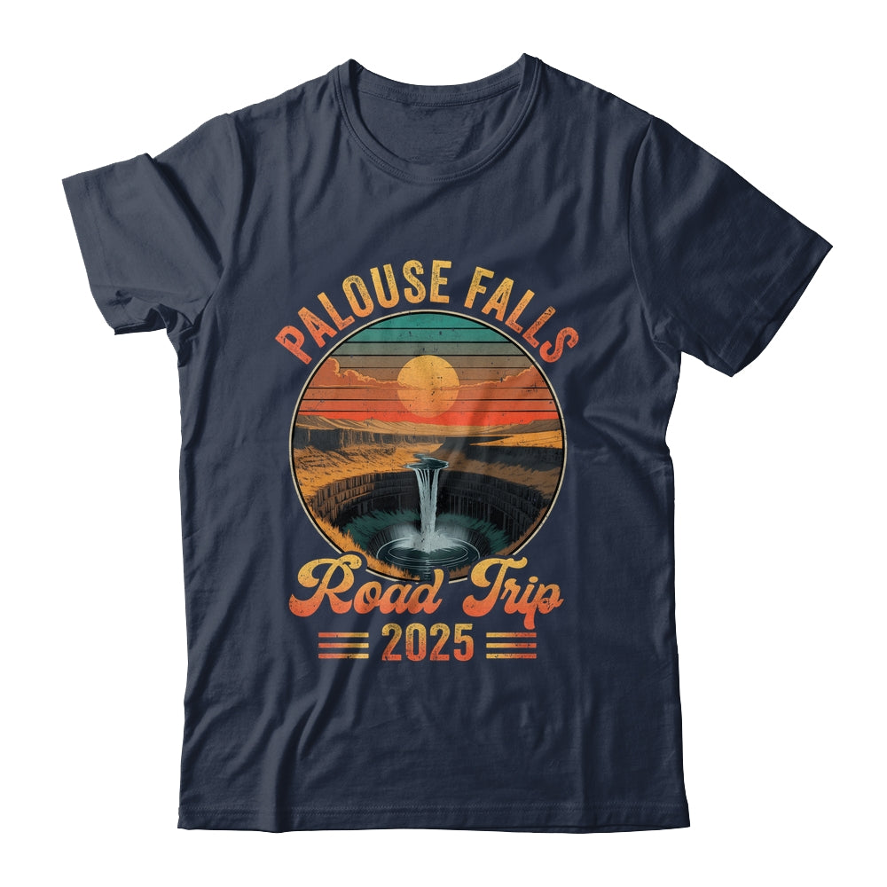 Palouse Falls Road Trip 2025 Summer Vacation Family Matching Shirt & Tank Top | siriusteestore