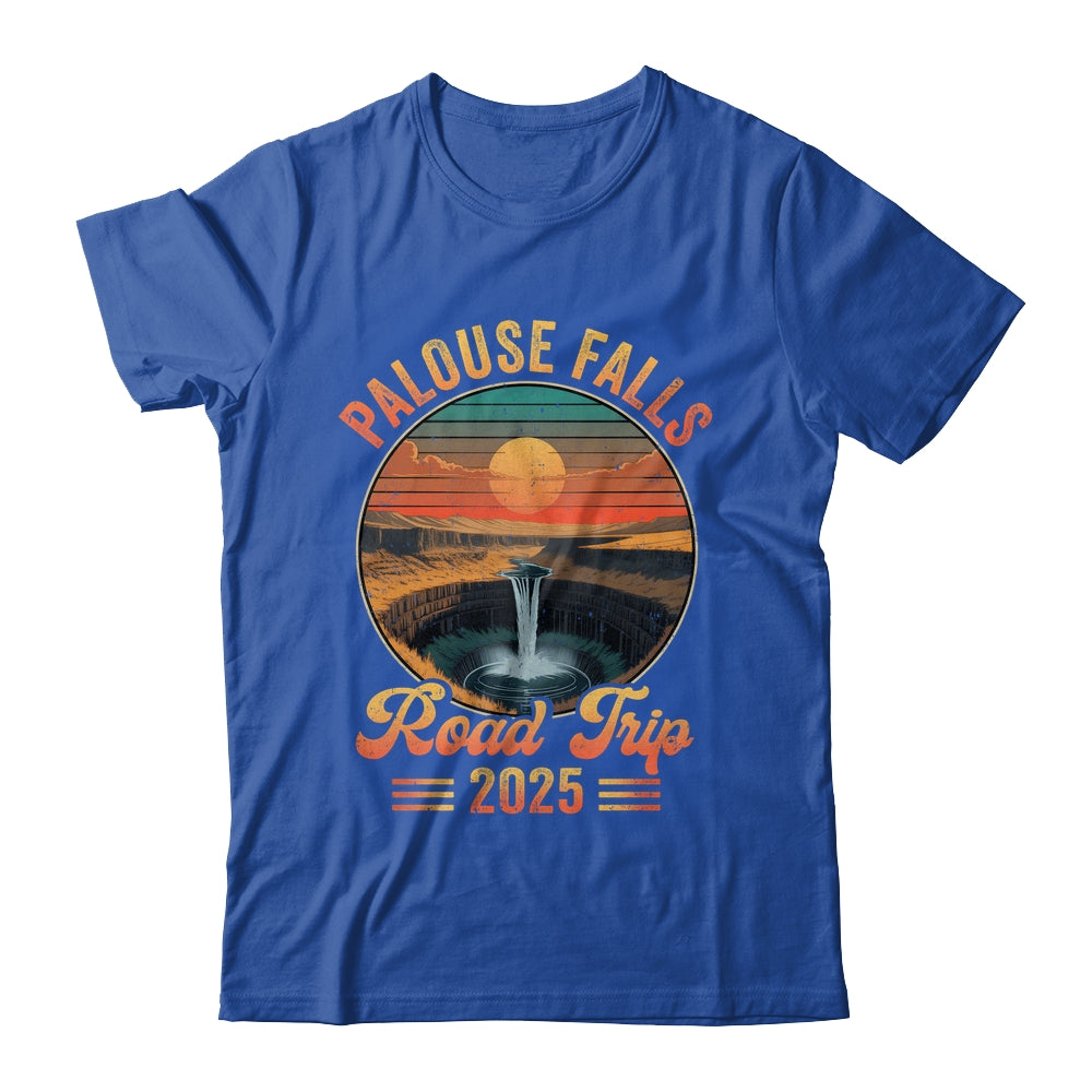 Palouse Falls Road Trip 2025 Summer Vacation Family Matching Shirt & Tank Top | siriusteestore