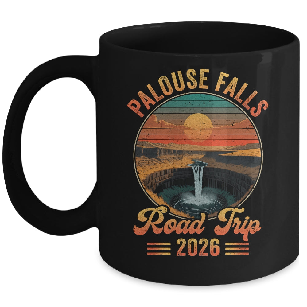 Palouse Falls Road Trip 2026 Summer Vacation Family Matching Mug | siriusteestore