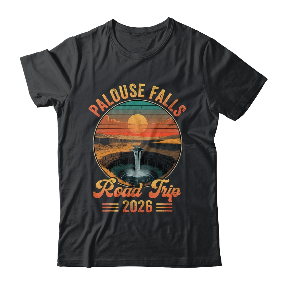 Palouse Falls Road Trip 2026 Summer Vacation Family Matching Shirt & Tank Top | siriusteestore