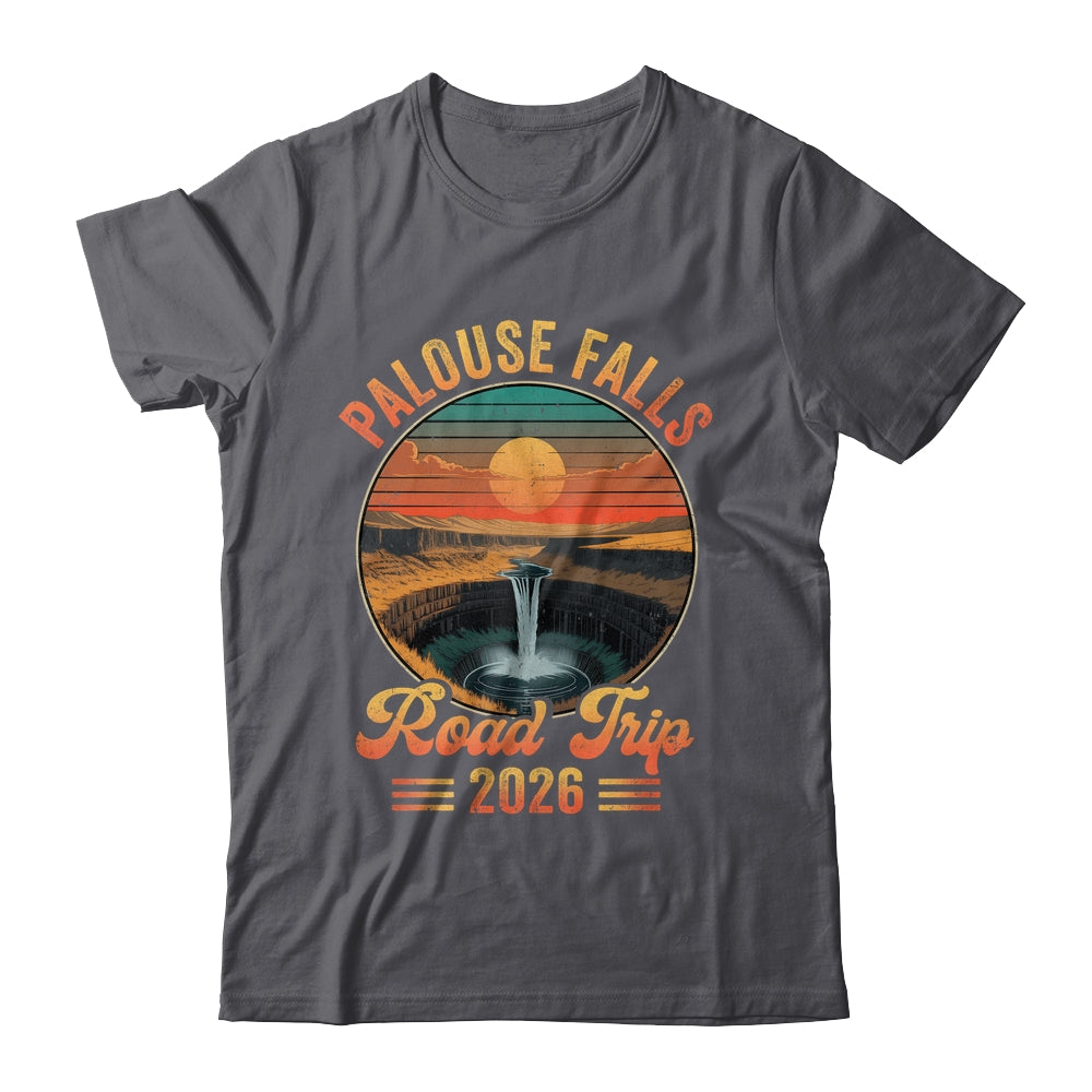 Palouse Falls Road Trip 2026 Summer Vacation Family Matching Shirt & Tank Top | siriusteestore