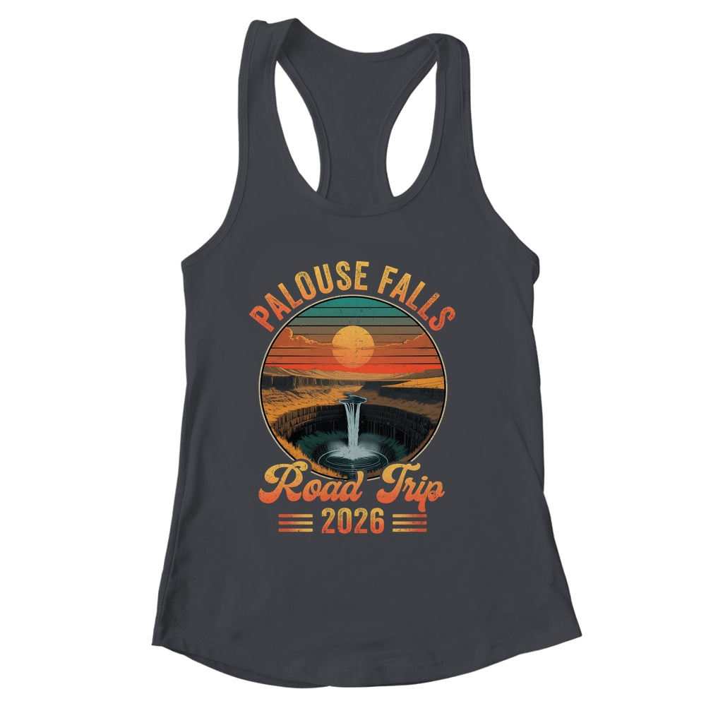 Palouse Falls Road Trip 2026 Summer Vacation Family Matching Shirt & Tank Top | siriusteestore