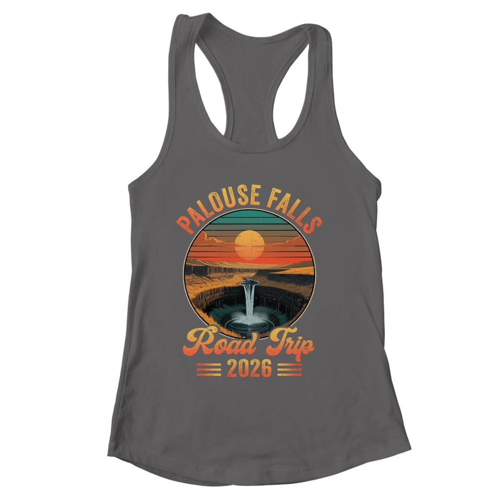 Palouse Falls Road Trip 2026 Summer Vacation Family Matching Shirt & Tank Top | siriusteestore